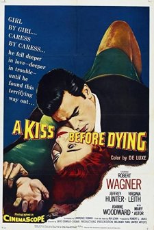 A Kiss Before Dying (1956) afişi