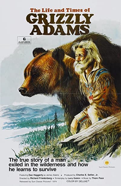 The Life and Times of Grizzly Adams (1974) afişi