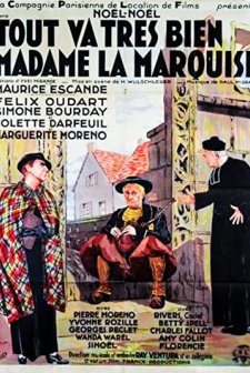 Tout va très bien madame la marquise (1936) afişi