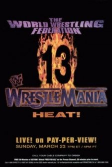 WrestleMania 13 (1997) afişi
