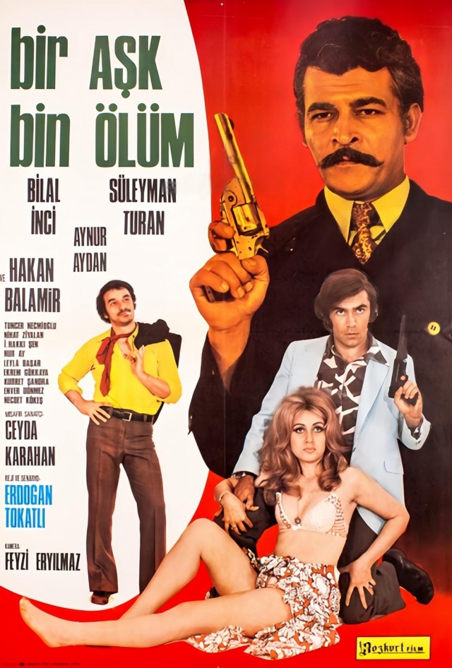 Bir Aşk Bin Ölüm (1972) afişi