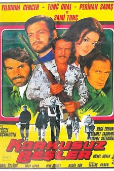 Korkusuz Beşler (1972) afişi