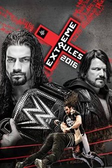 WWE Extreme Rules (2016) afişi