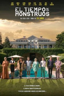 El tiempo de los monstruos (2015) afişi