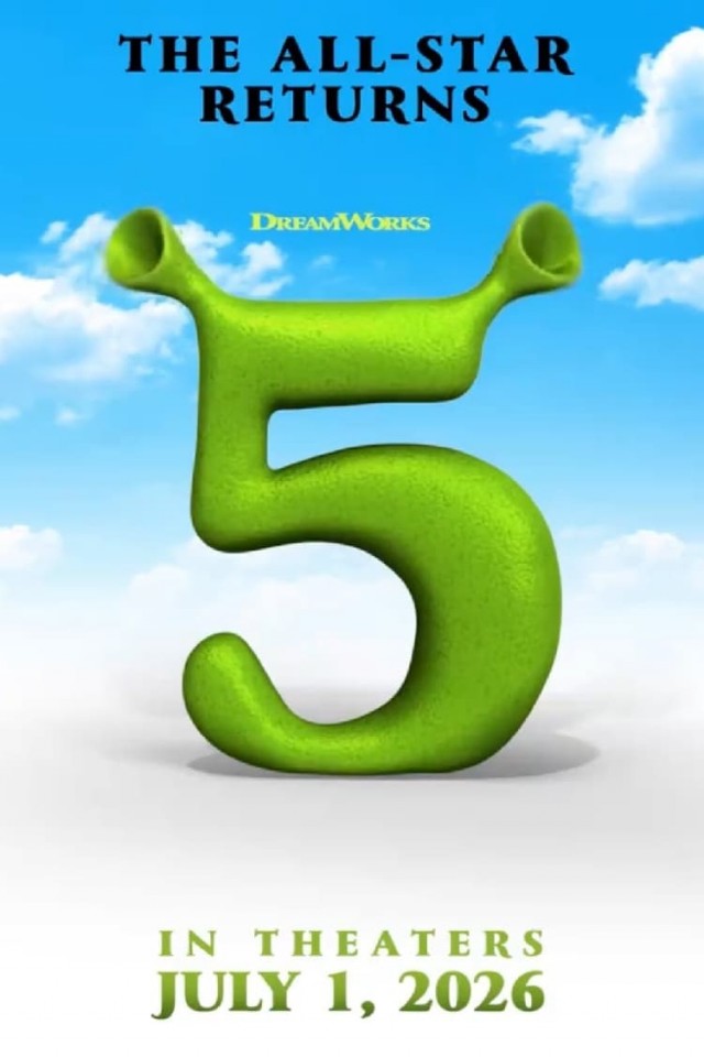 Şrek 5 (2026) afişi