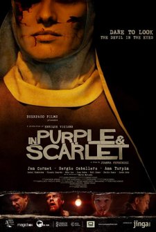 De púrpura y escarlata (2018) afişi