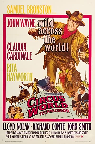 Circus World (1964) afişi