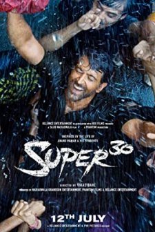 Super 30 (2019) afişi