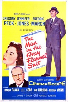 The Man in The Gray Flannel Suit (1956) afişi