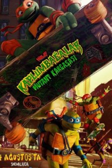 Ninja Kaplumbağalar: Mutant Kargaşası (2023) afişi