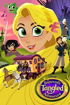 Rapunzel: Serüvenler (2017) afişi