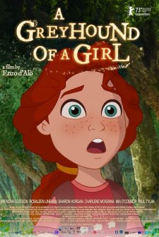 A Greyhound of a Girl (2023) afişi
