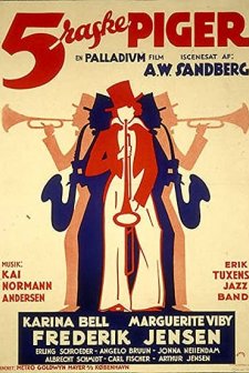 5 Raske Piger (1933) afişi