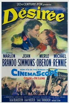 Desirée (1954) afişi