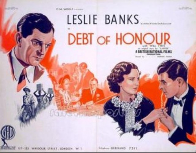 Debt Of Honour (1936) afişi