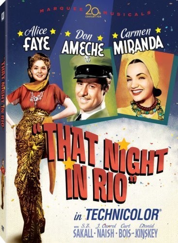 That Night In Rio (1941) afişi