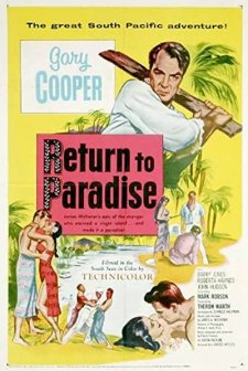 Return To Paradise (1953) afişi