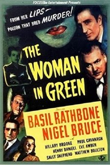 The Woman in Green (1945) afişi