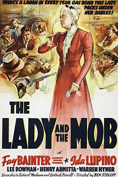 The Lady And The Mob (1939) afişi