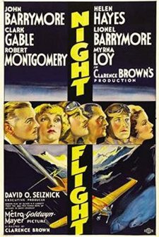 Night Flight (1933) afişi