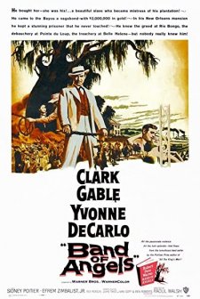 Band Of Angels (1957) afişi