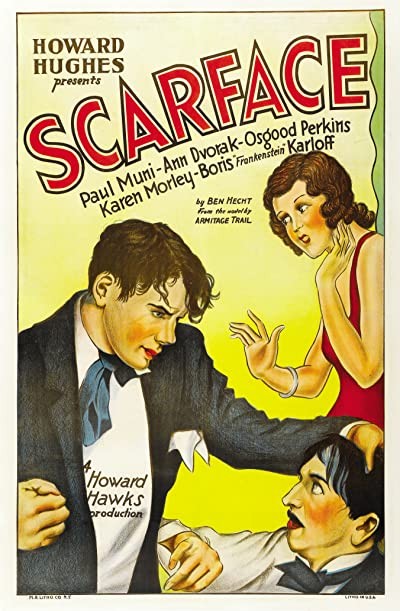 Scarface (1932) afişi