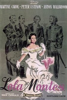 Lola Montes (1955) afişi