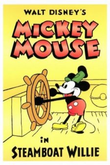 Steamboat Willie (1928) afişi
