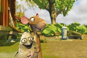 Çirkin Ördek Yavrusu ile Farecik Fotoğrafı