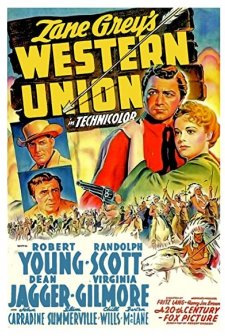 Western Union (1941) afişi