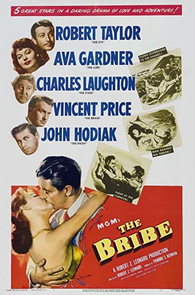 The Bribe (1949) afişi