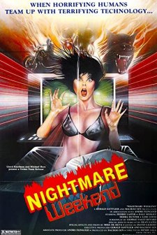 Nightmare Weekend (1986) afişi