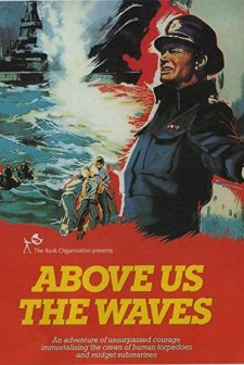 Above Us The Waves (1955) afişi
