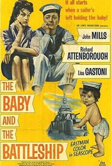 The Baby And The Battleship (1956) afişi