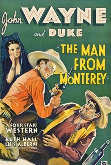 The Man From Monterey (1933) afişi