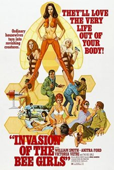 Invasion of the Bee Girls (1973) afişi