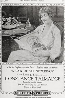 A Pair of Silk Stockings (1918) afişi