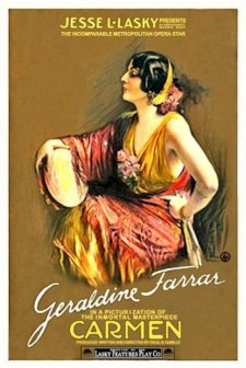 Carmen (1915) afişi