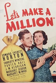 Let's Make A Million (1936) afişi