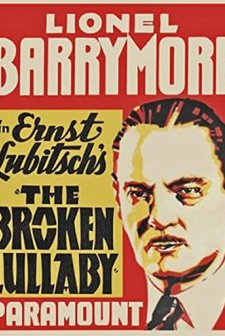 Broken Lullaby (1932) afişi