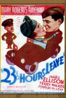 23 1/2 Hours Leave (1937) afişi