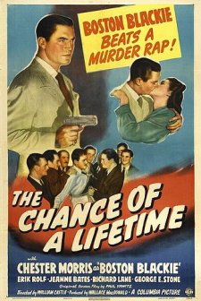 The Chance Of A Lifetime (1943) afişi