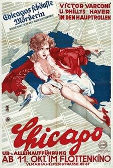 Chicago (1927) afişi