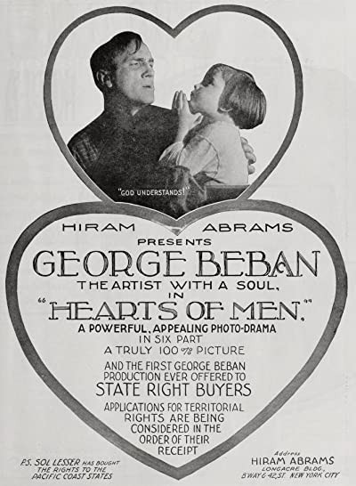 Kalplerin Adamı (1919) afişi