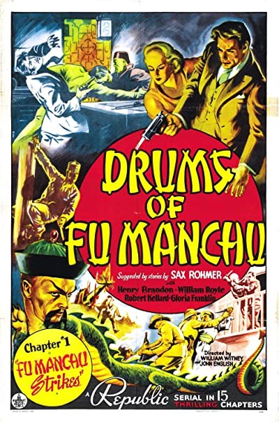 Drums Of Fu Manchu (1940) afişi