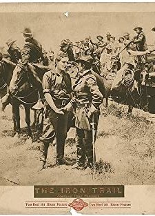 The ıron Trail (1913) afişi