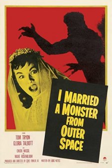 I Married A Monster From Outer Space (1958) afişi