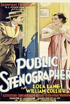 Public Stenographer (1934) afişi