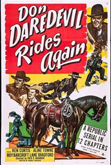 Don Daredevil Rides Again (1951) afişi