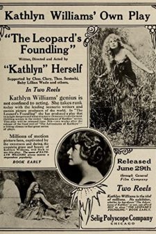 The Leopard's Foundling (1914) afişi